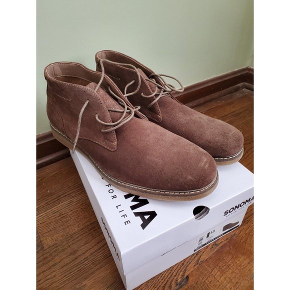 NEW Sonoma Goods For Life Mens Shoes Boots Byron Sand/Tan Size 13 main image 10